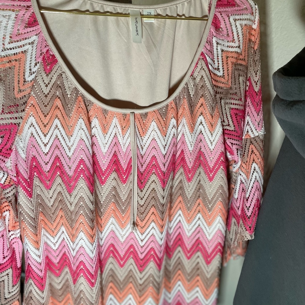 Tacera woman’s dress top -size 2xl